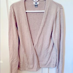 Old Navy XL light tan/cream cardigan.